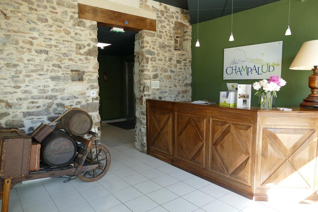 Logis Hotels Le Champalud Restaurant La Citadelle Oree-d'Anjou Zewnętrze zdjęcie